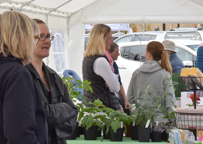 Företagsrundan, monter på Nya Torg Företagsrundan, 13 maj 2017