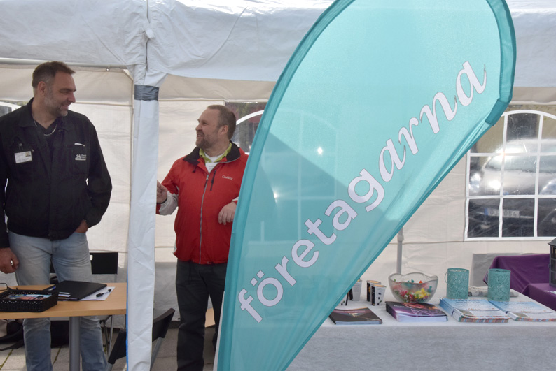 Företagsrundan, Företagarna Höör, monter på Nya Torg, Företagsrundan, Trollmor