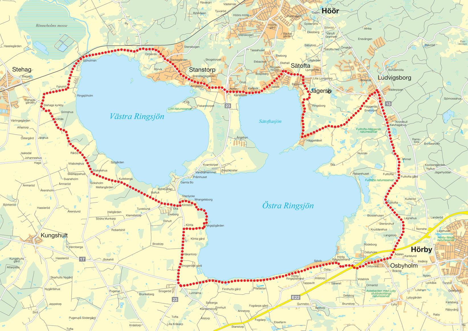 Karta Ringsjön | Karta 2020